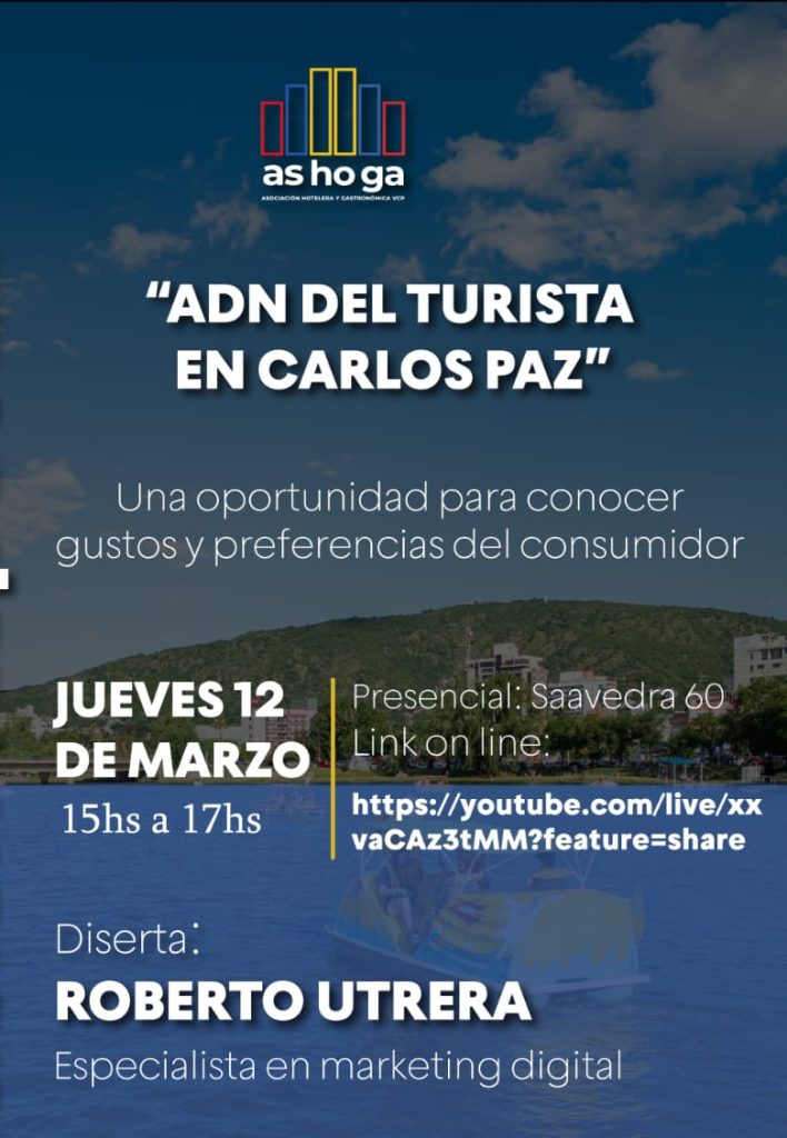 EL “ADN DEL TURISTA” FUE ANALIZADO EN UNA CHARLA ORGANIZADA POR ASHOGA